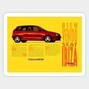 SEAT IBIZA - advert Magnet